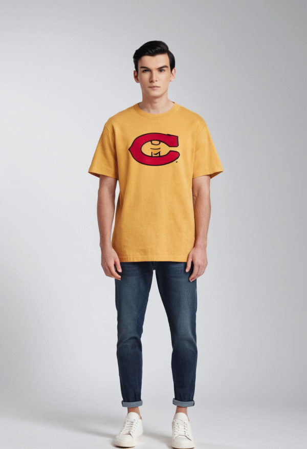 T-Shirt in Yellow Colour - Image 3
