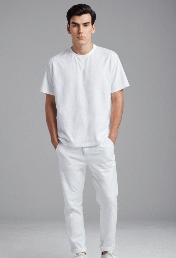 T-Shirt in White Colour - Image 2